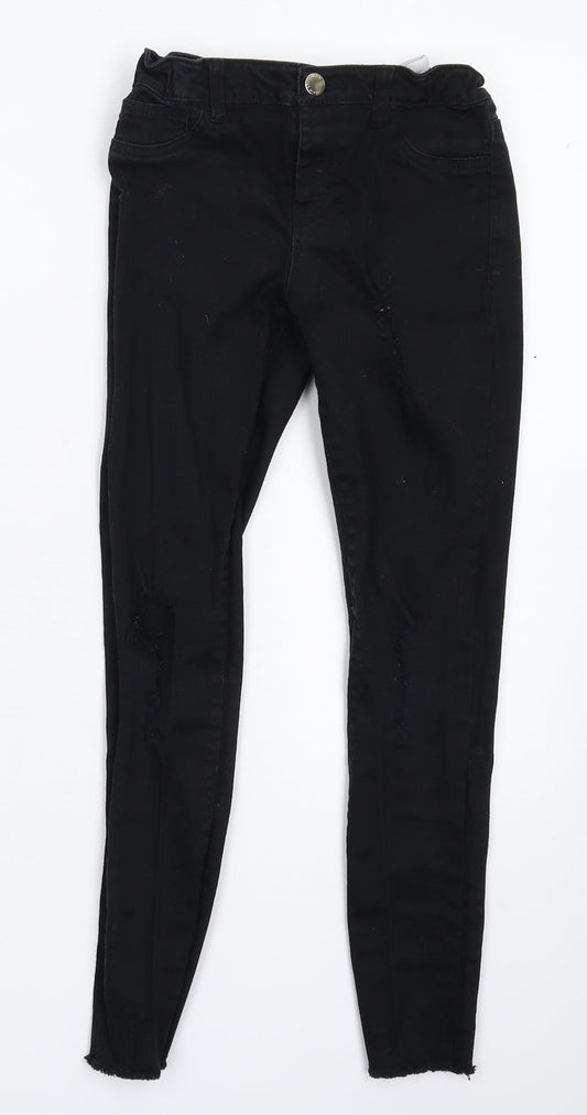 Denim & Co. Girls Blue  Denim Skinny Jeans Size 10-11 Years