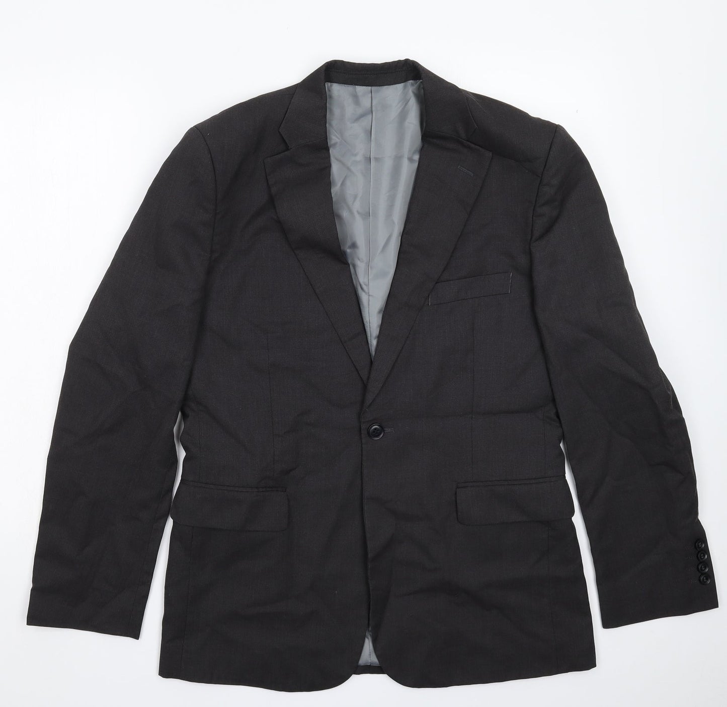 French Connection Mens Grey   Jacket Suit Jacket Size 38