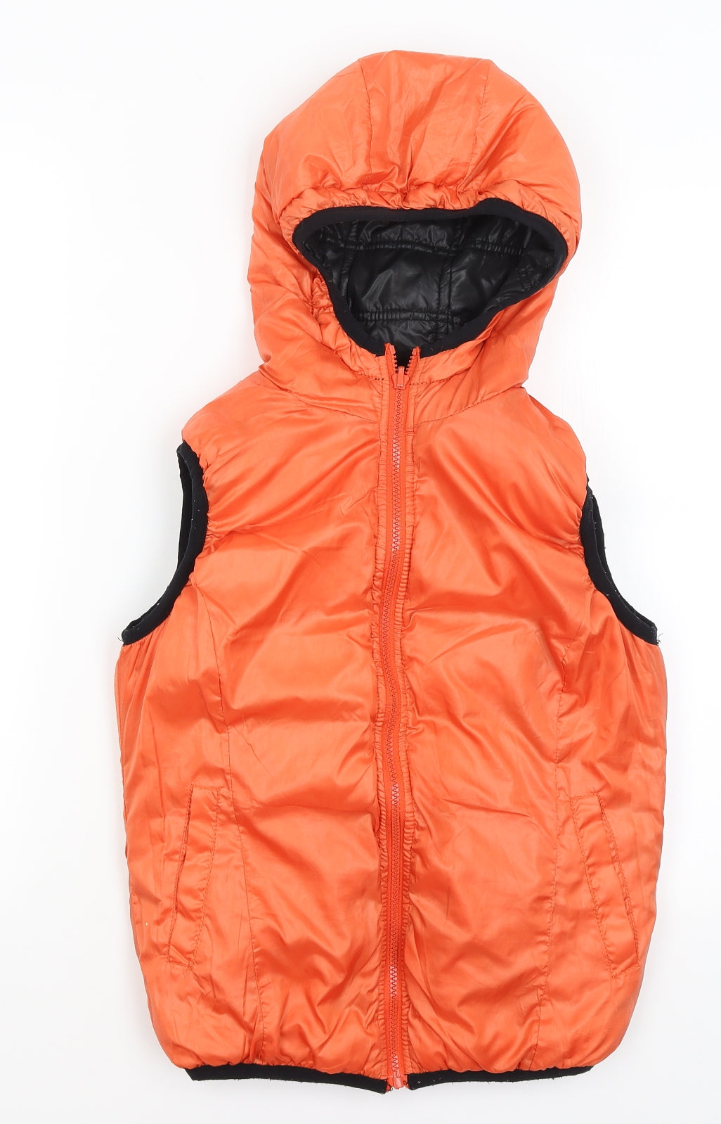Jump & Fish Womens Orange   Gilet Coat Size S