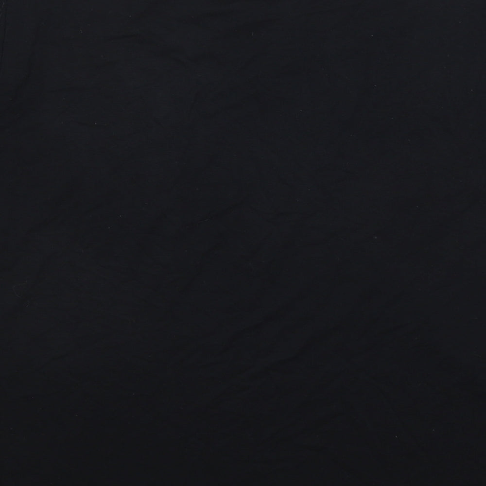M&S Womens Black   Basic T-Shirt Size 16