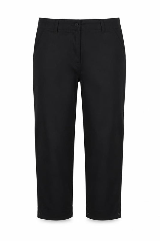 moose Womens Black   Trousers  Size 10 L23 in