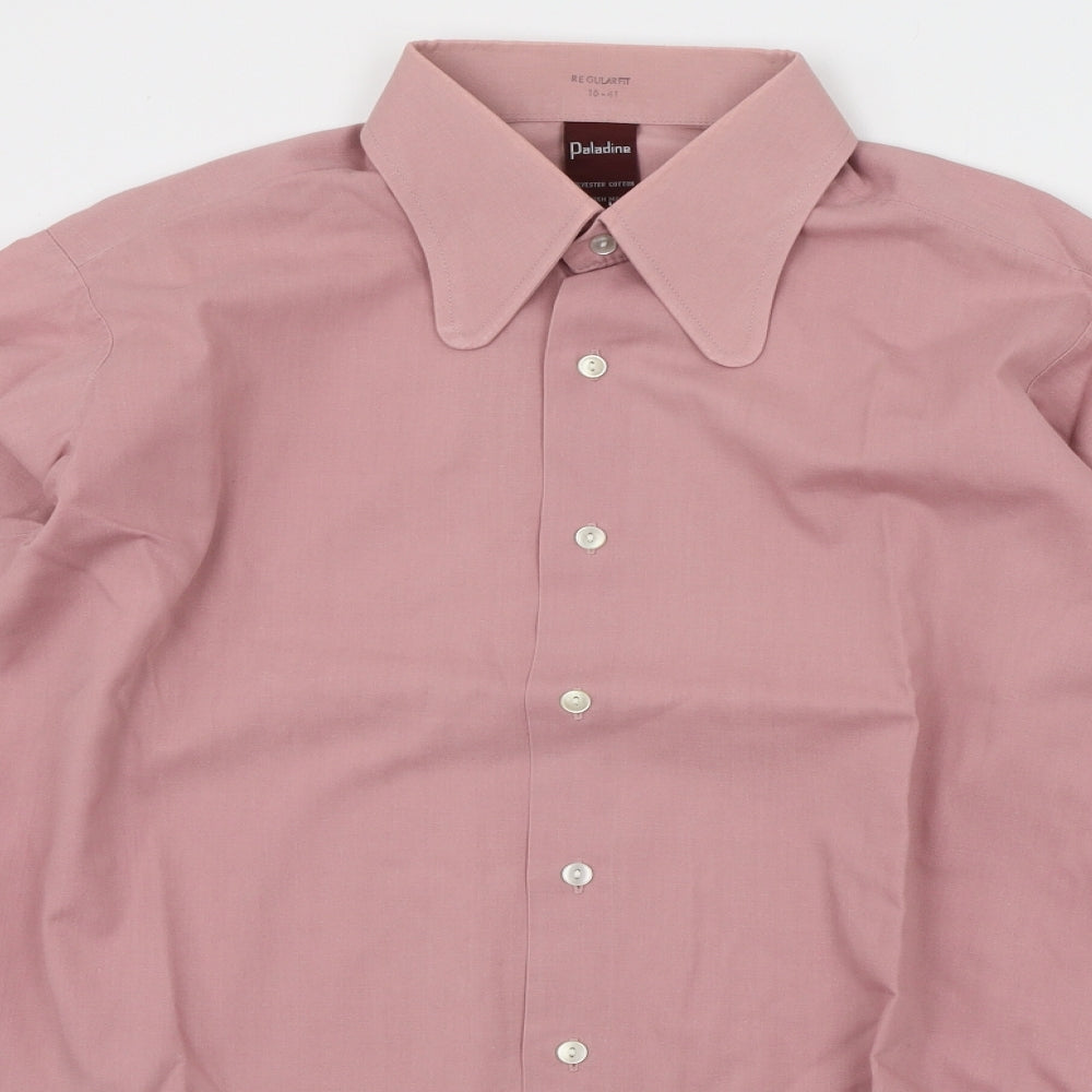 Paladine Mens Pink    Button-Up Size 16