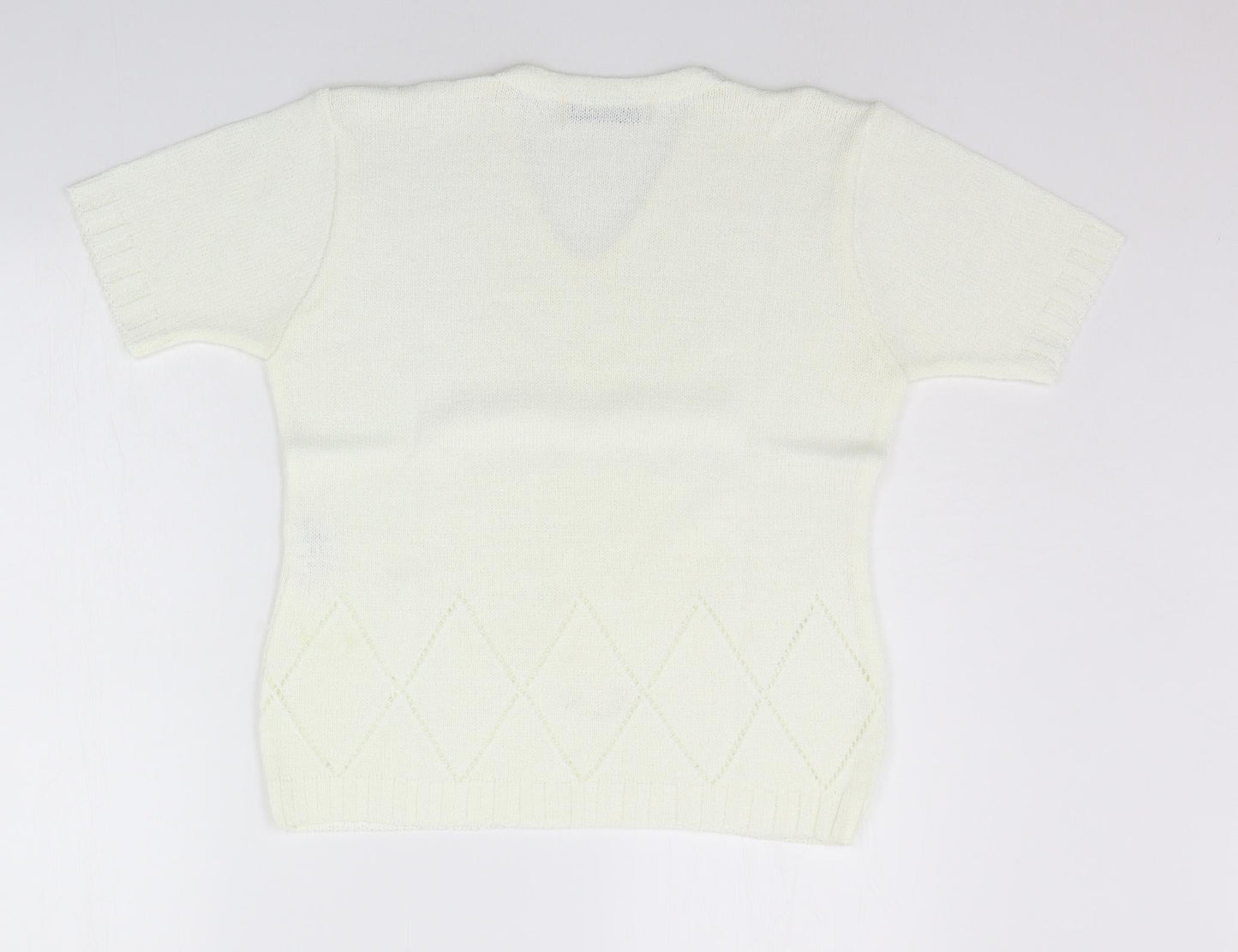 Berkertex Womens White   Pullover Jumper Size 12