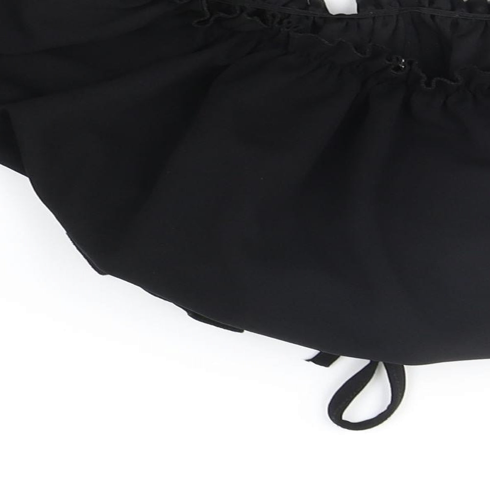 STYLELEISE Womens Black   Basic Blouse Size 10