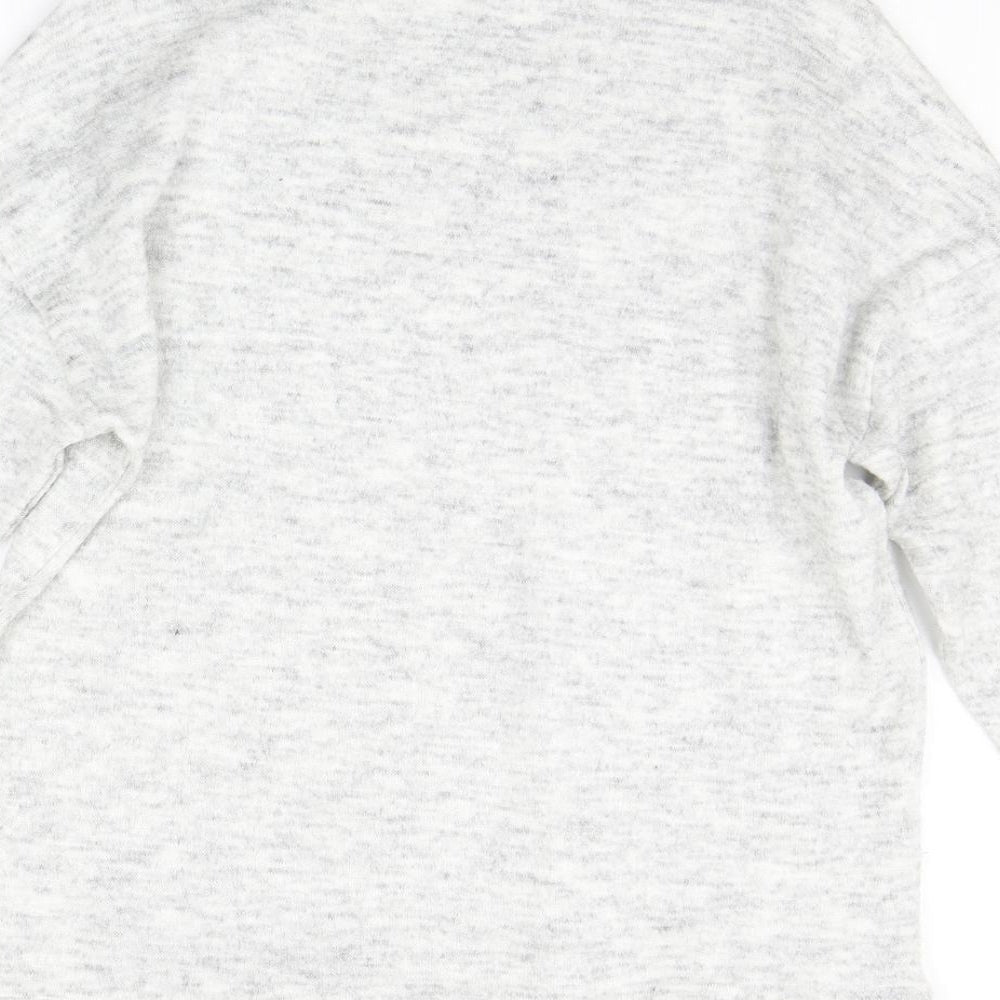 New Look Womens Grey   Pullover Jumper Size S