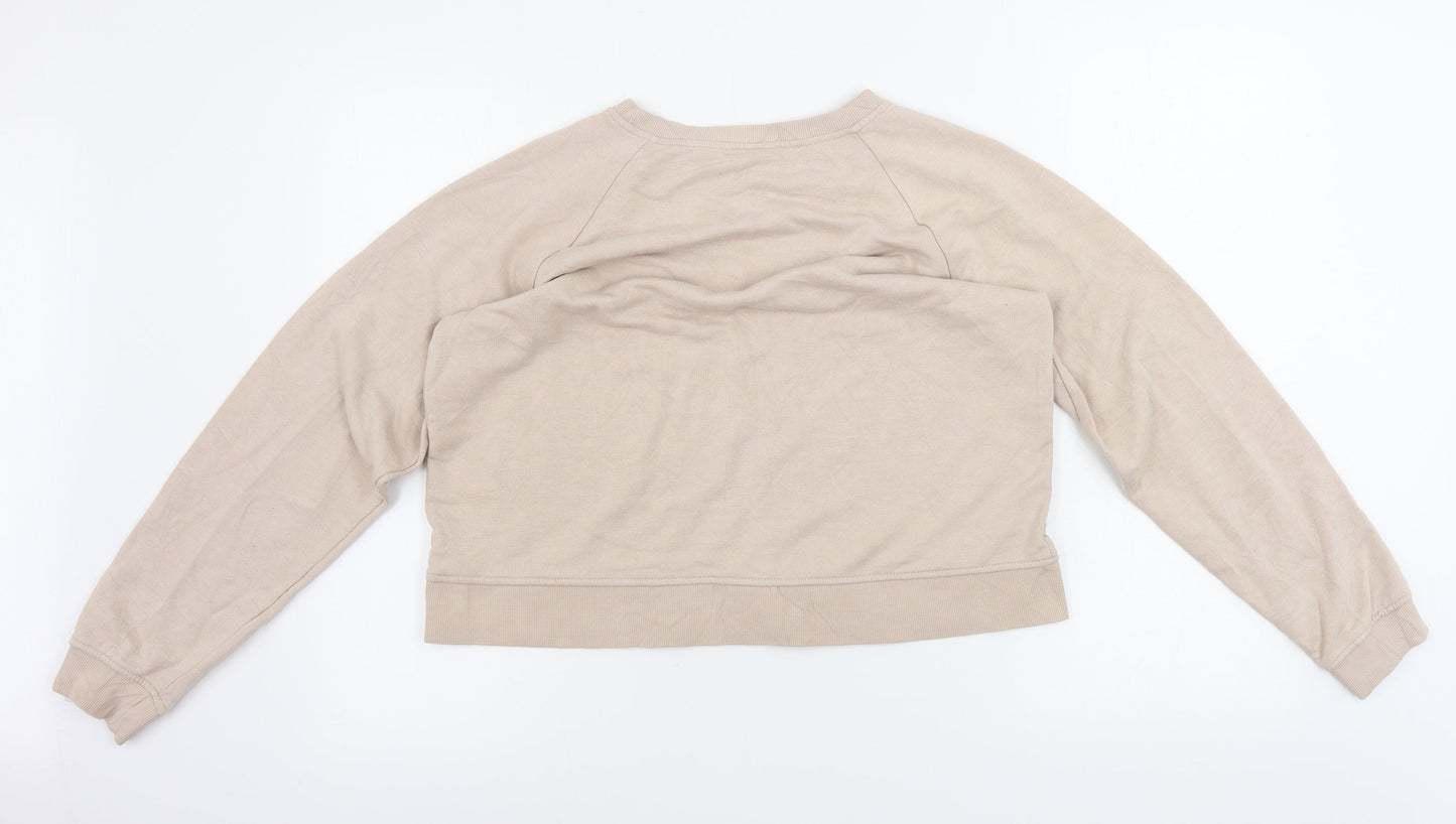 H&M  Womens Beige   Pullover Jumper Size M
