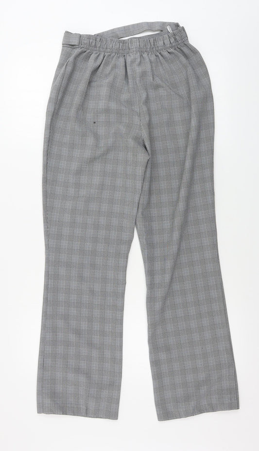 Preworn  Womens Green Check  Trousers  Size 30 in L27 in