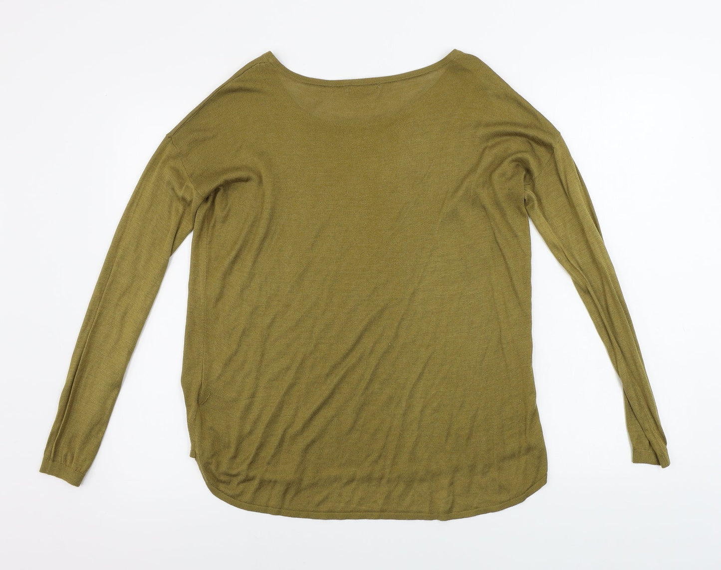 H&M  Womens Green   Pullover Jumper Size XS