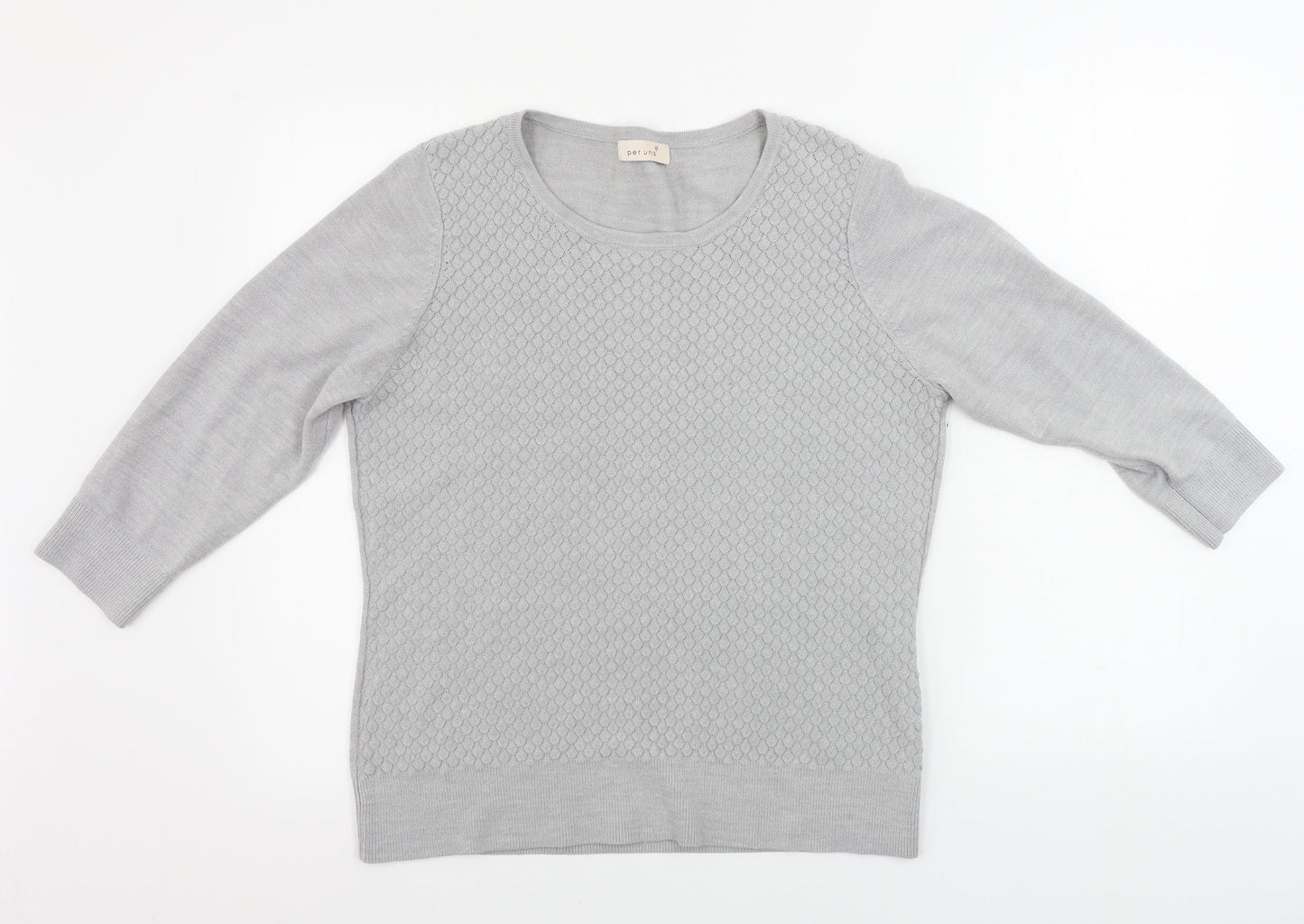 Marks and Spencer  Womens Grey   Pullover Jumper Size 14