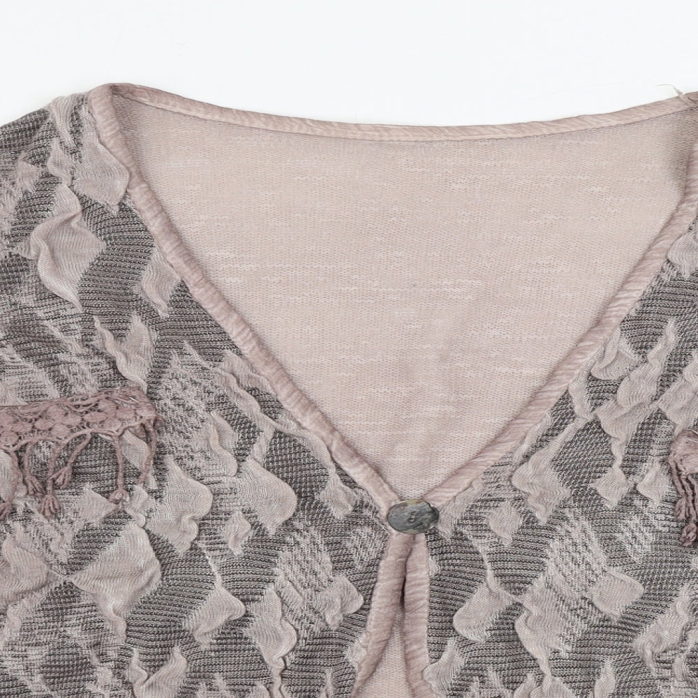 Preworn  Womens Pink   Cardigan Jumper Size 8