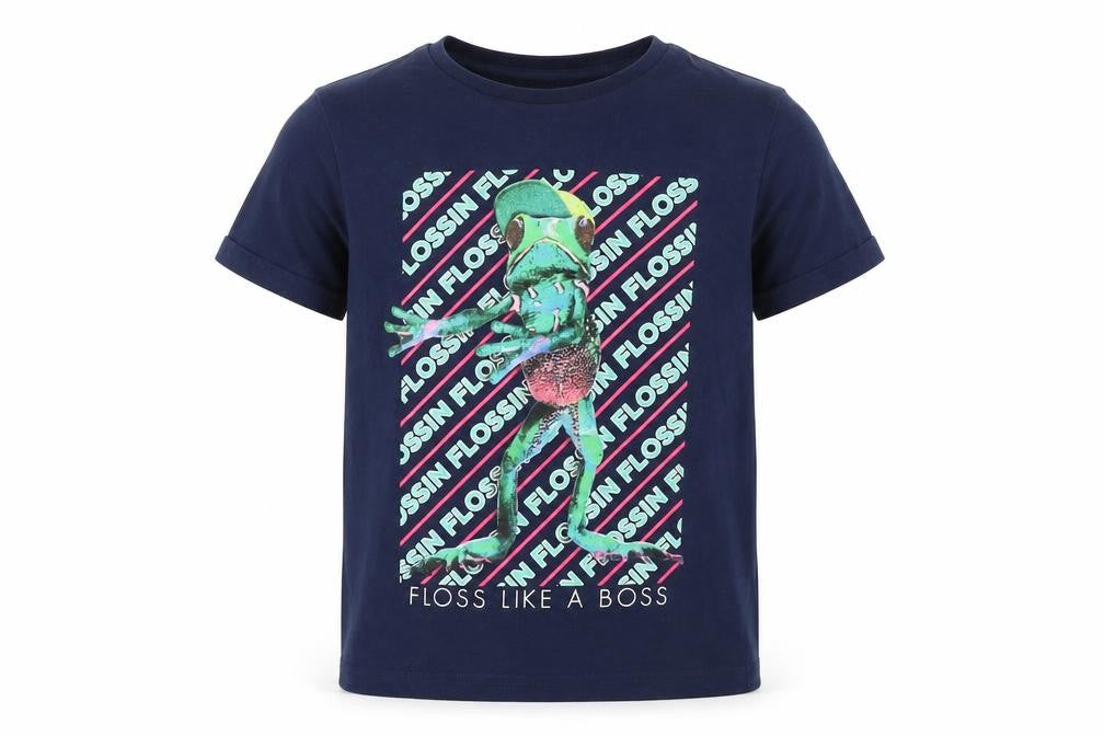 George  Boys Blue   Basic T-Shirt Size 6 Years