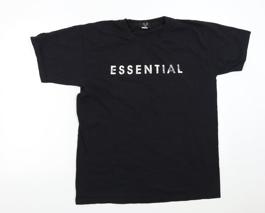 AX Paris Womens Black   Basic T-Shirt Size M