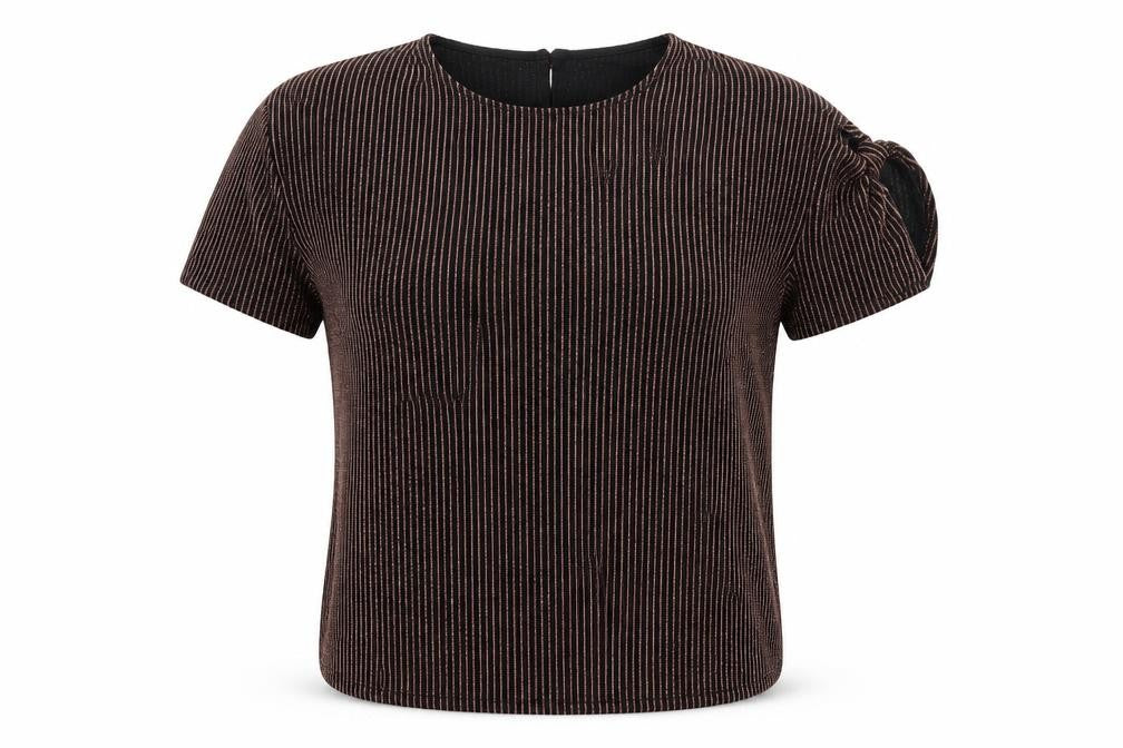Matalan Womens Multicoloured Striped  Basic Blouse Size 16