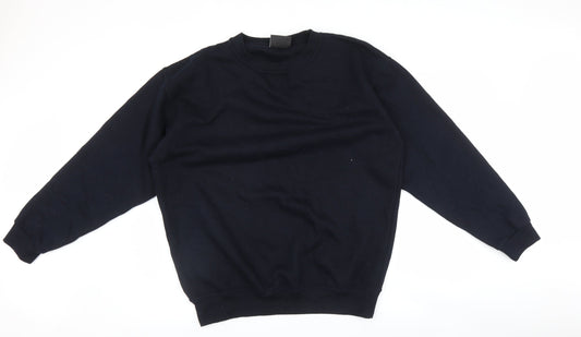 Ultimate Clothing Company Mens Blue   Pullover Sweatshirt Size L