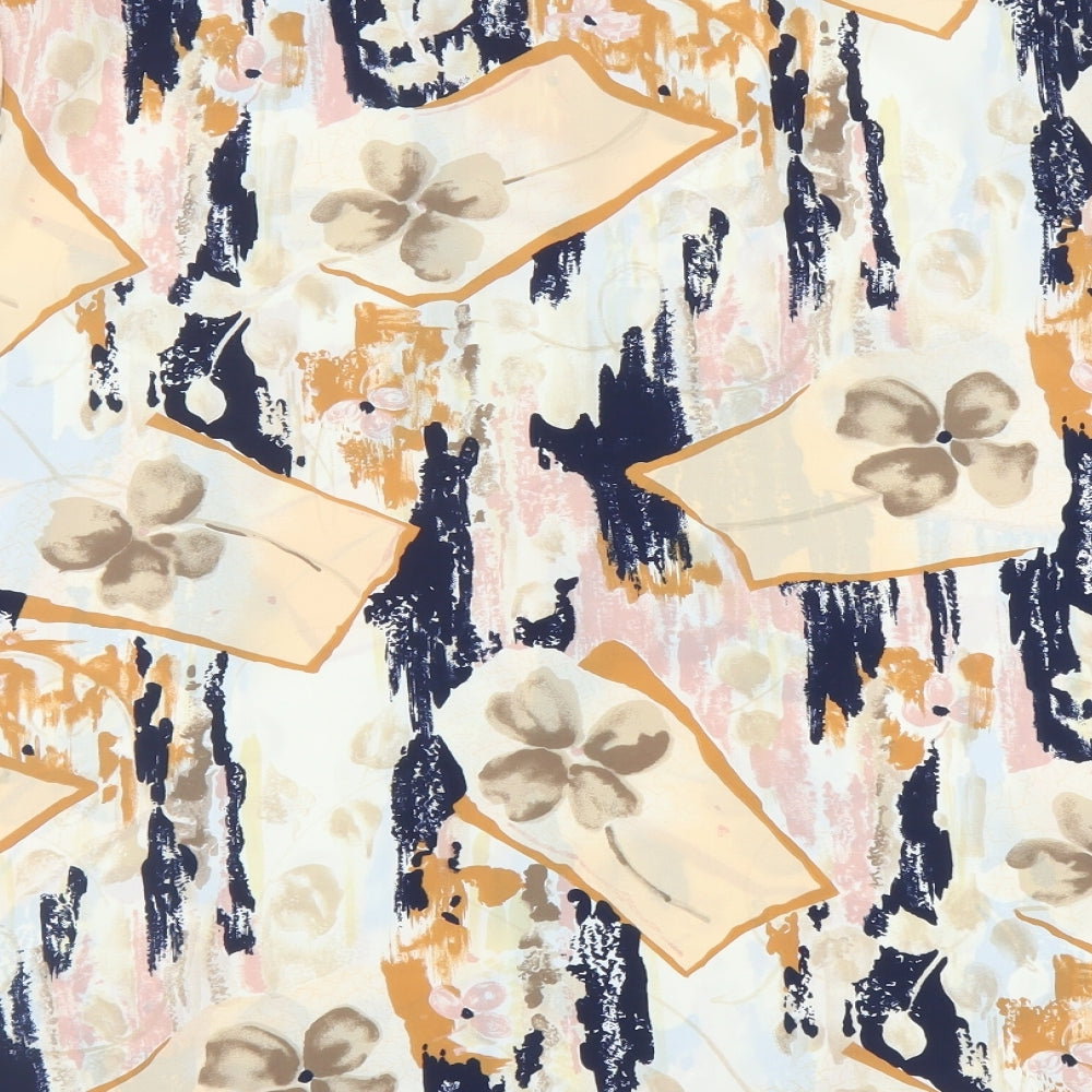 sky fashion Womens Multicoloured Floral  Basic Blouse Size 16