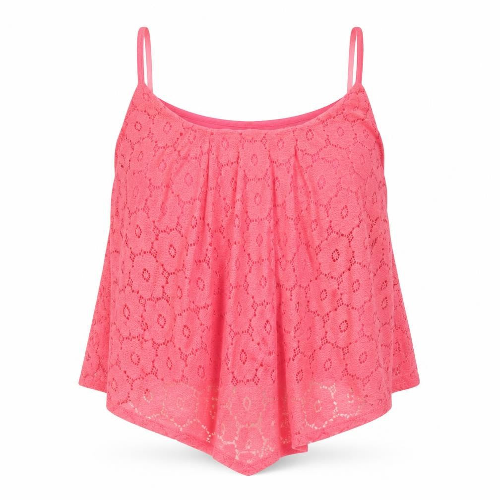 New Look Womens Pink   Basic Tank Size 8