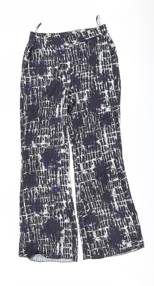 Topshop Womens Black   Trousers  Size 10 L30 in