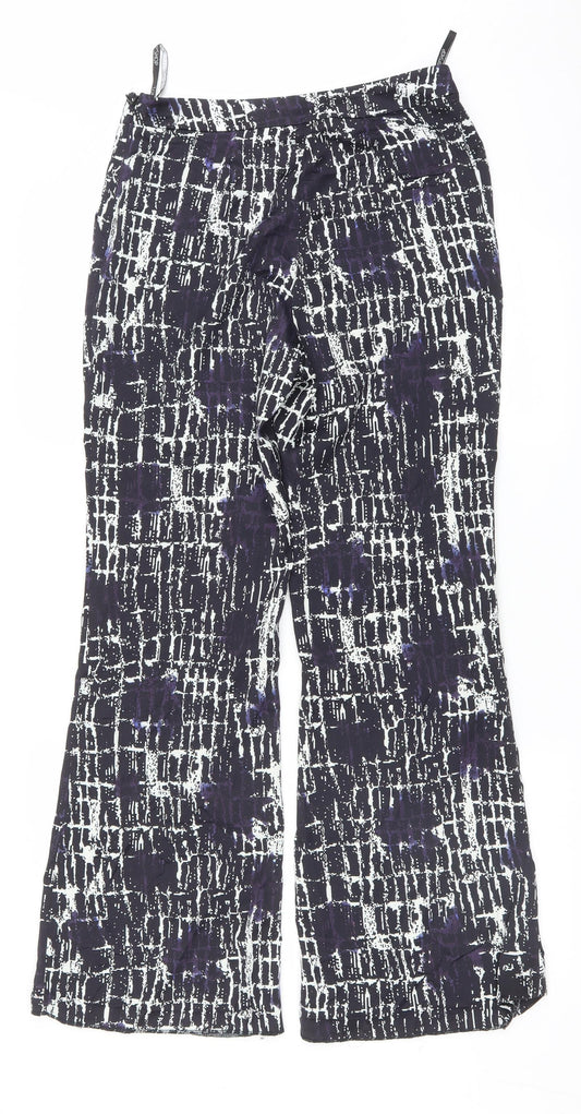 Topshop Womens Black   Trousers  Size 10 L30 in