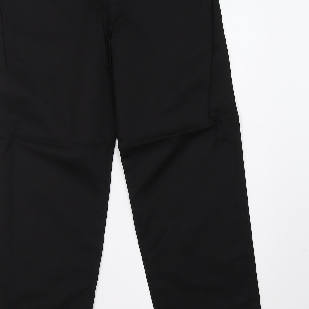 moose Womens Black   Trousers  Size 12 L26 in