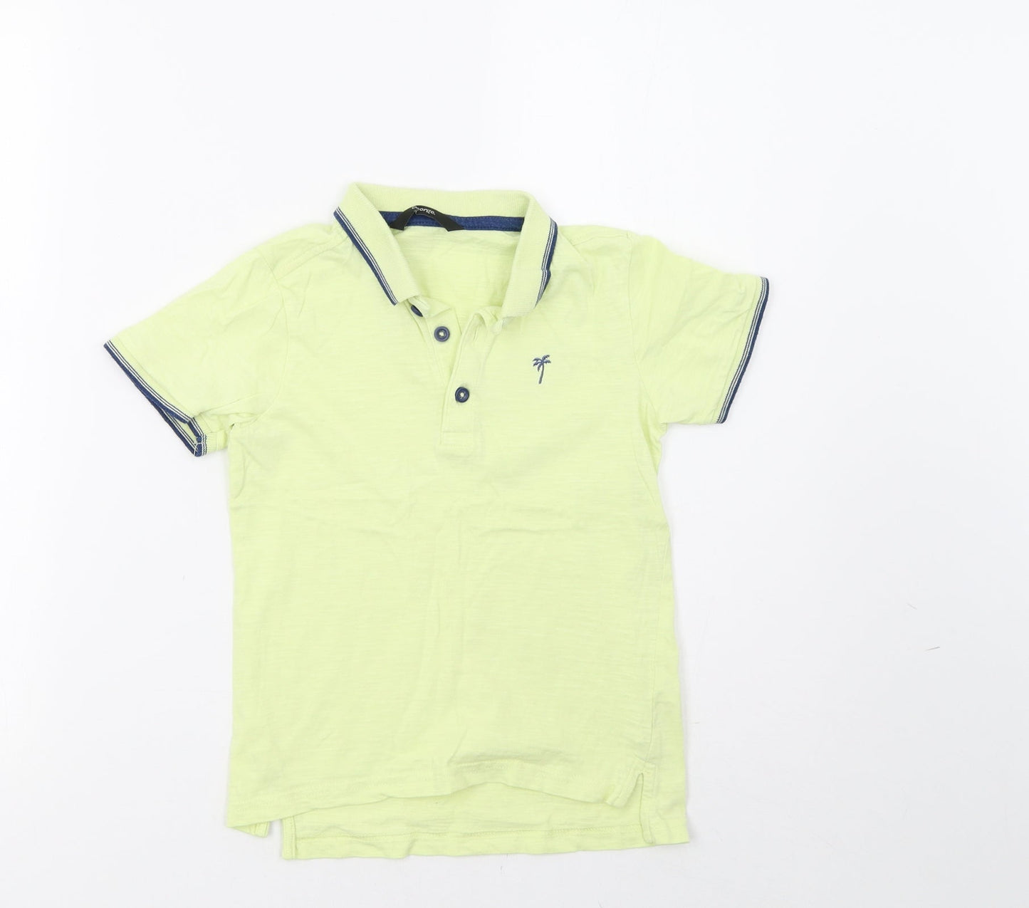 George Boys Yellow   Basic Polo Size 5-6 Years