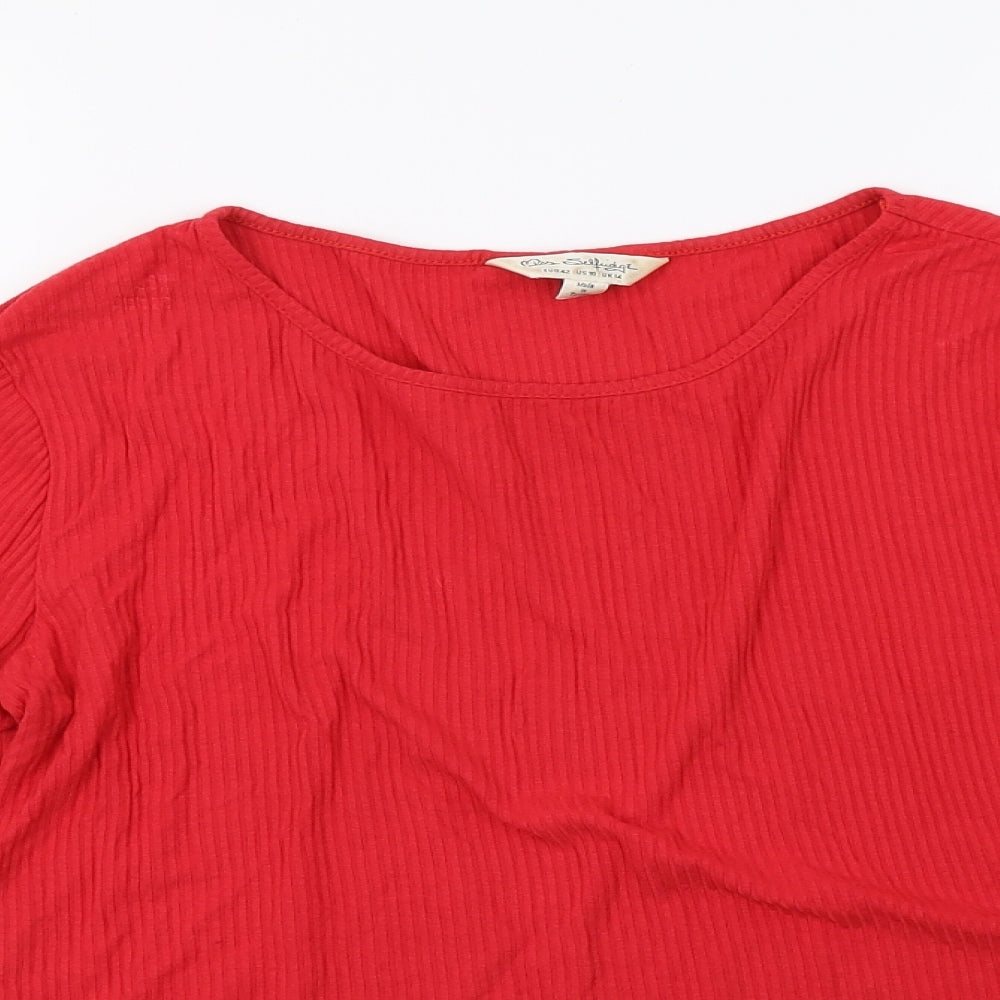Miss Selfridge Womens Red   Pullover Sweatshirt Size 14