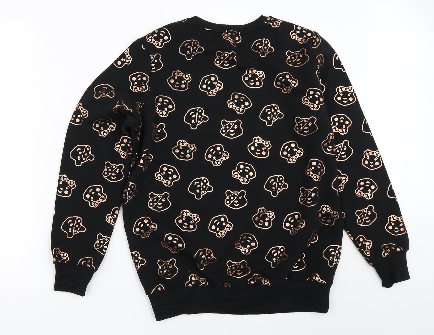 George Womens Black   Pullover Sweatshirt Size S