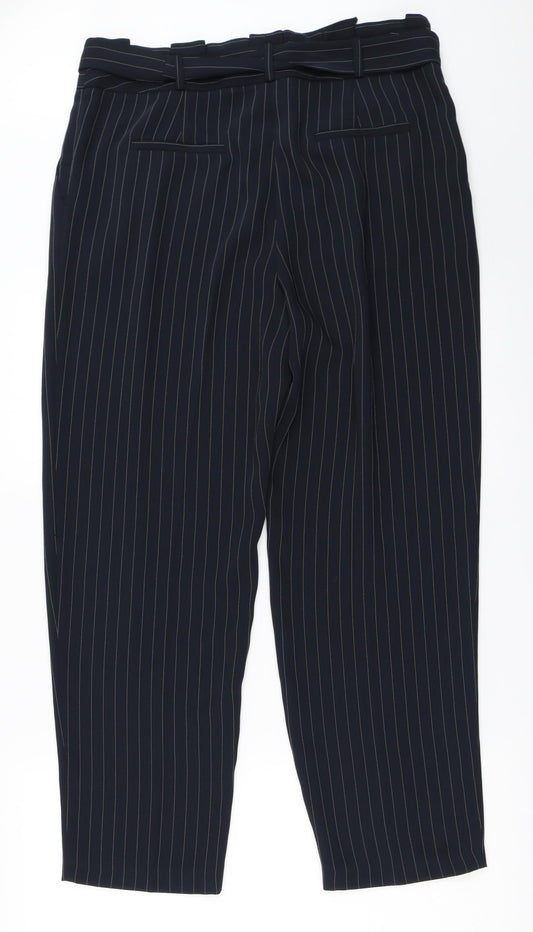 Oasis Womens Black   Trousers  Size 14 L27 in