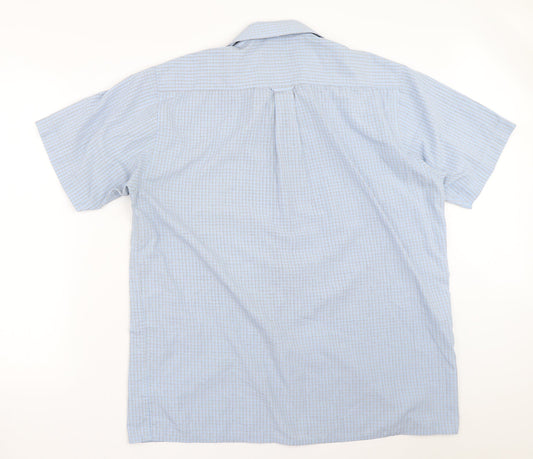 Academy Mens Blue    Button-Up Size L
