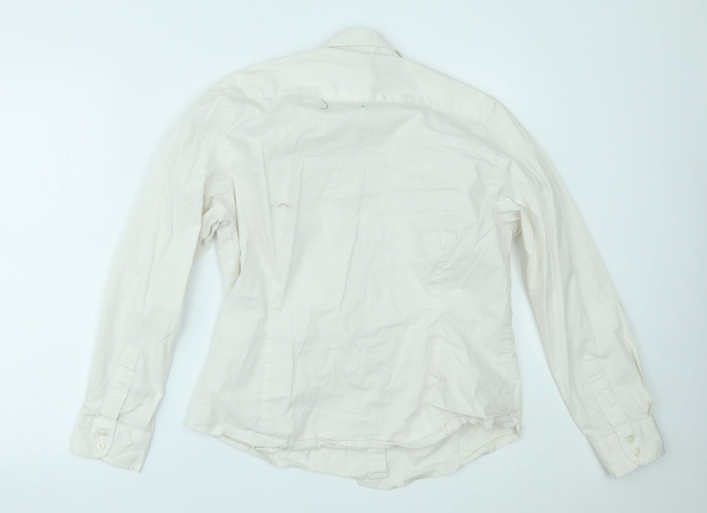 Henbury Womens White   Basic Button-Up Size 2XL