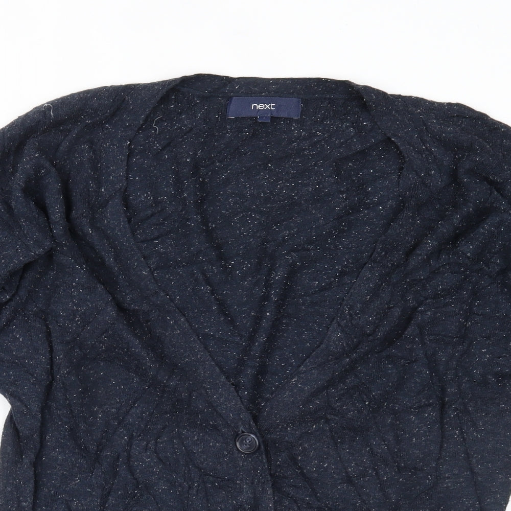 NEXT Womens Blue   Cardigan Jumper Size 6