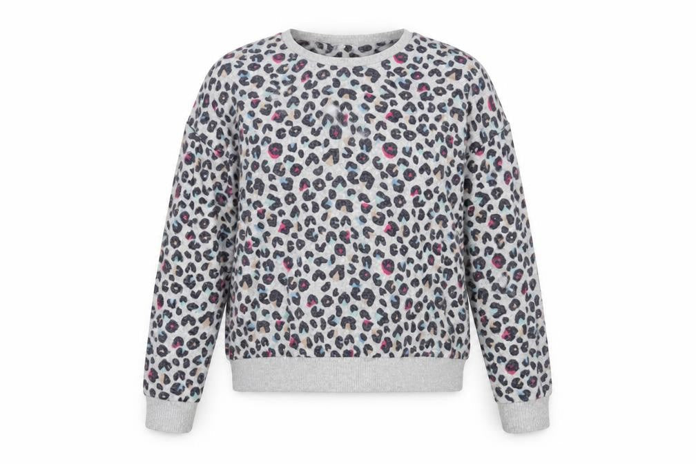 Marks and Spencer Girls Multicoloured Animal Print  Pullover Jumper Size 14 Years