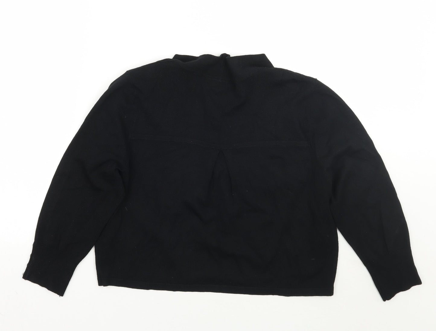 Wallis Womens Black   Cardigan Jumper Size M