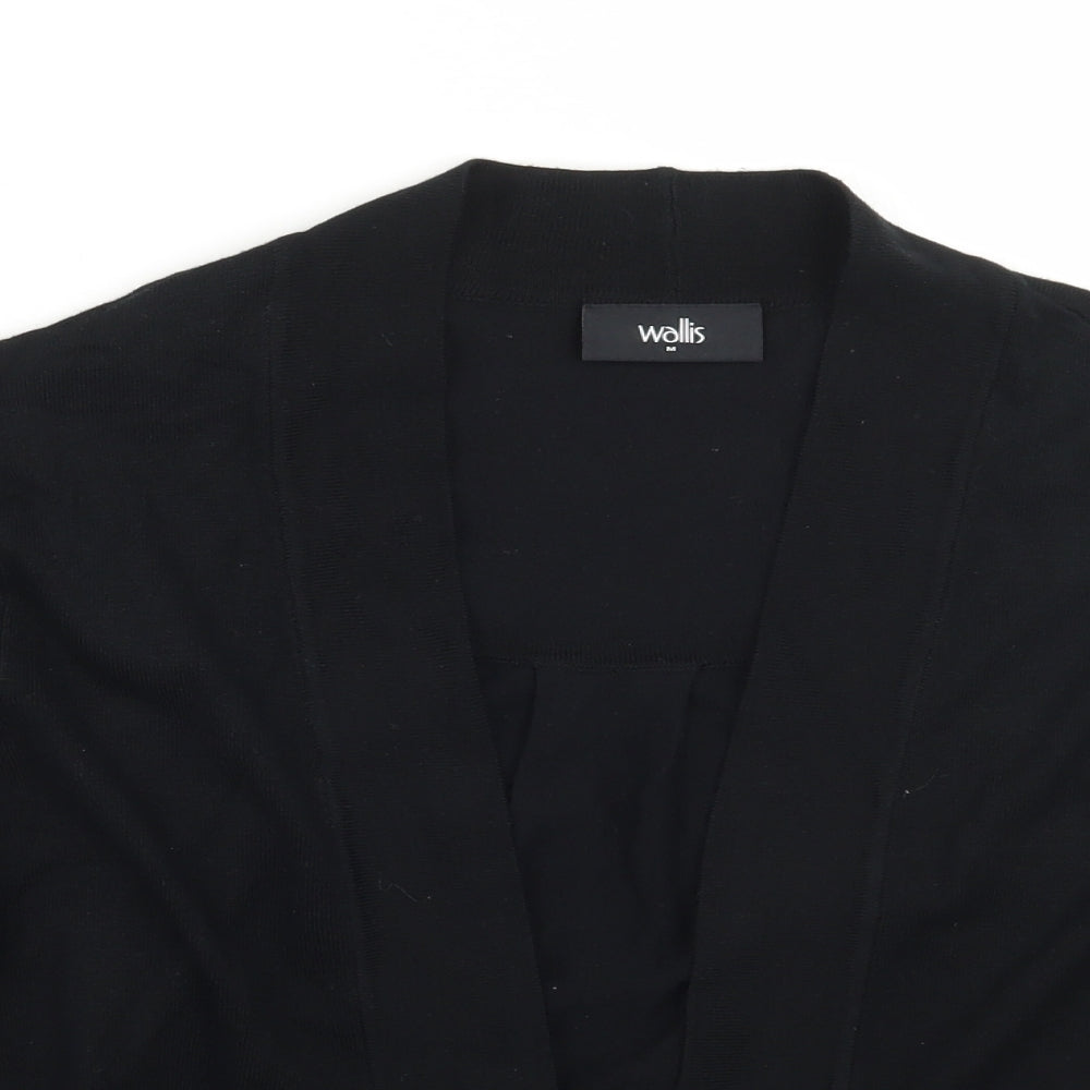 Wallis Womens Black   Cardigan Jumper Size M