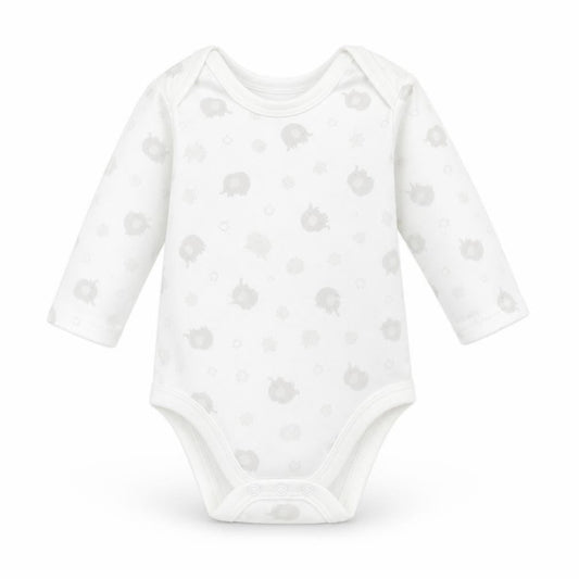Nutmeg Baby White Geometric  Babygrow One-Piece Size 6-9 Months