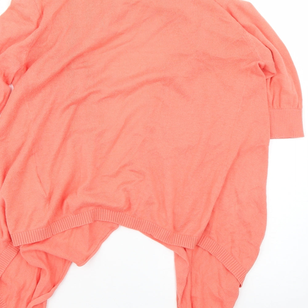 New Look Womens Orange   Cardigan Jumper Size 8