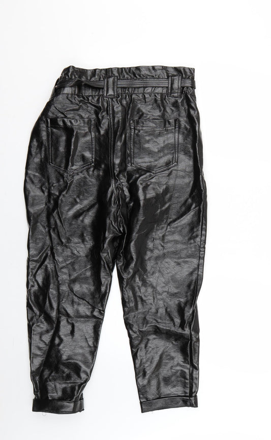 River Island Womens Black   Trousers  Size 8 L22 in