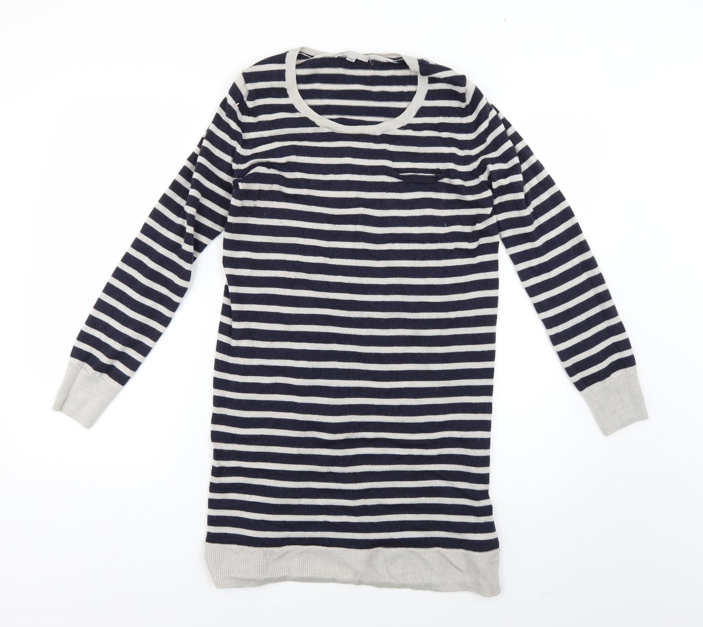 Gap Womens Multicoloured Striped  Jumper Dress  Size M