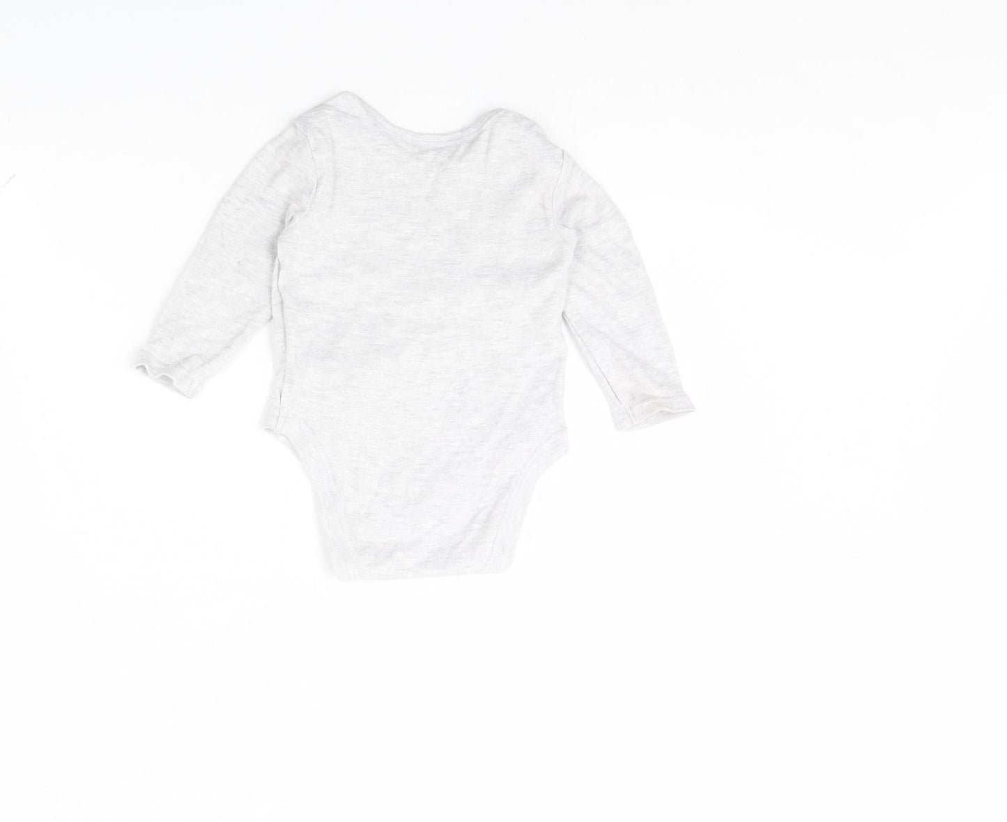 Primark Baby Grey   Babygrow One-Piece Size 9-12 Months