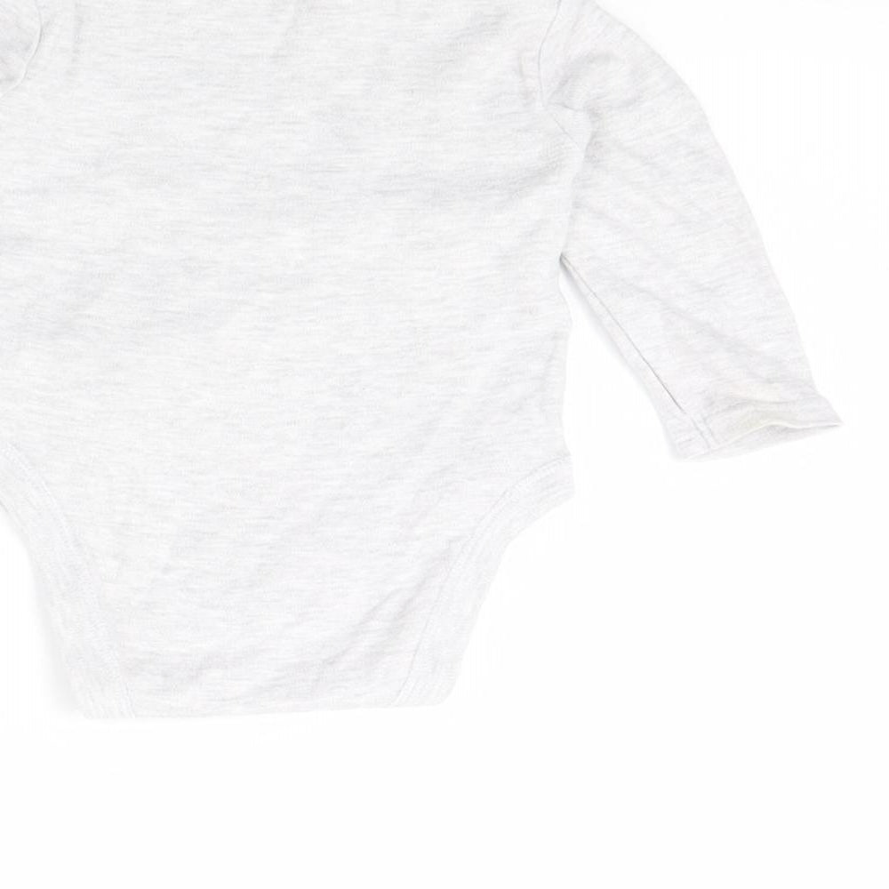 Primark Baby Grey   Babygrow One-Piece Size 9-12 Months