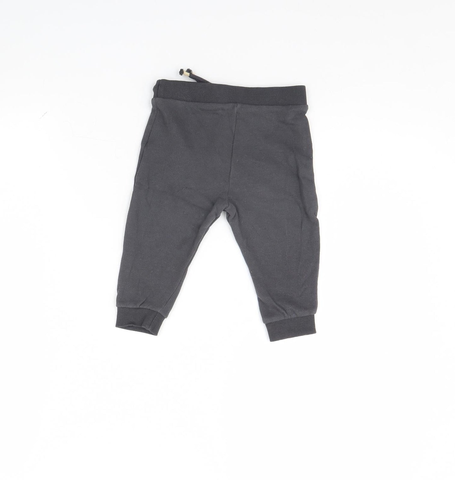 Disney Baby Grey   Jogger Trousers Size 9 Months  - Mickey Mouse