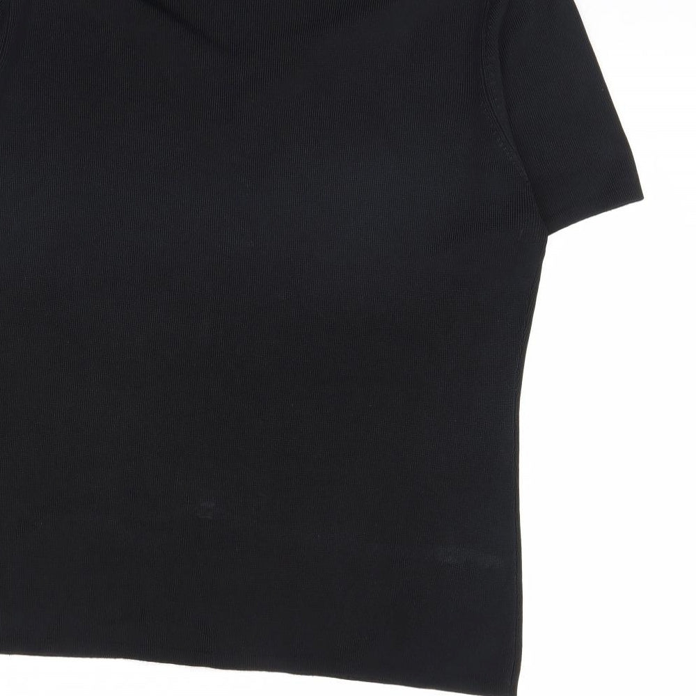 Roman Womens Black   Pullover Jumper Size M