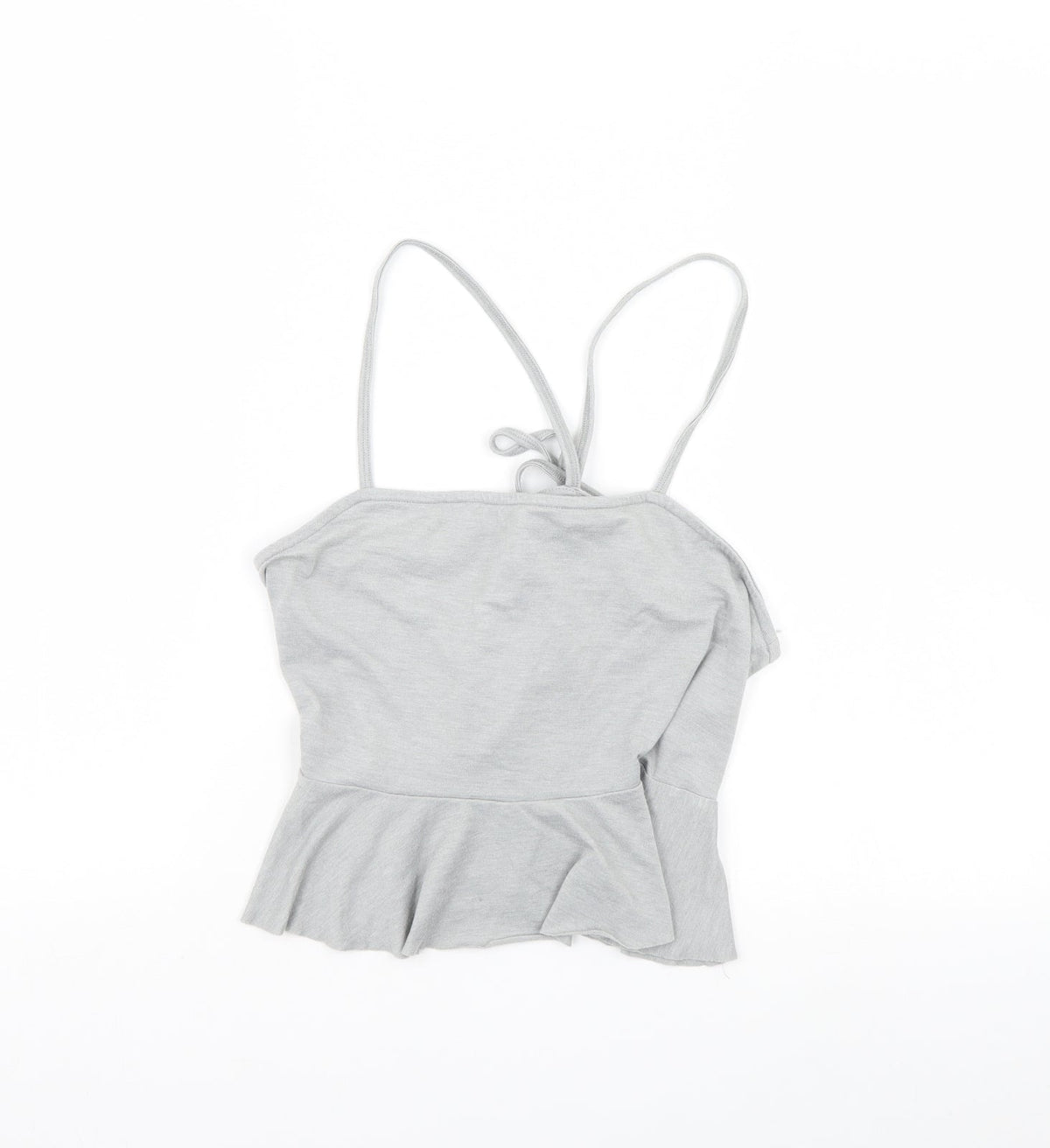 River Island Womens Grey   Cropped Tank Size 10