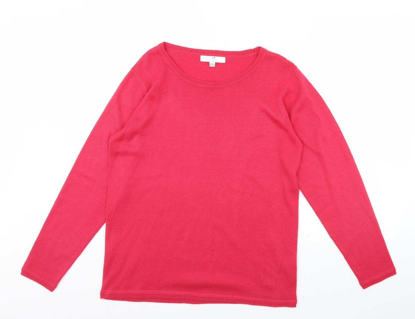 Julipa Womens Pink   Pullover Jumper Size 12