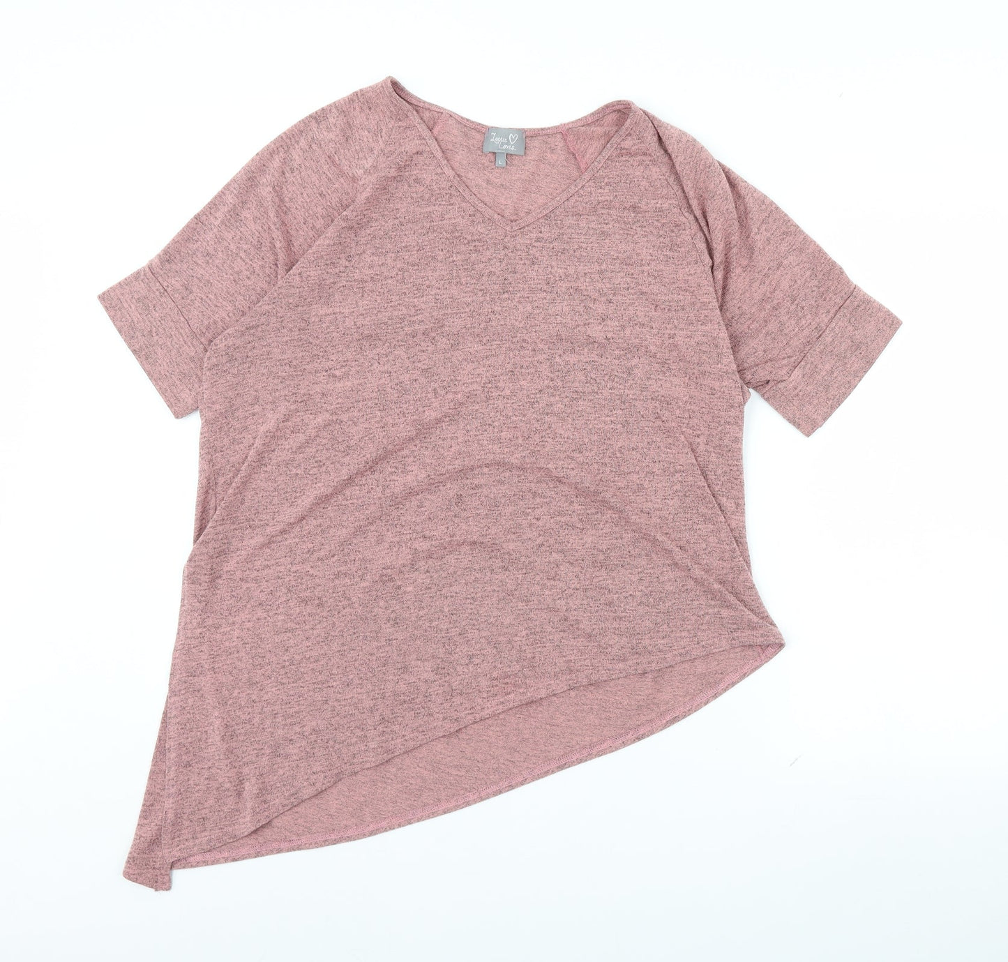 Lottie Loves Womens Pink   Pullover Jumper Size L
