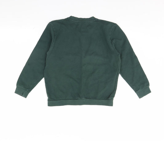 George Boys Green   Pullover Jumper Size 9 Years
