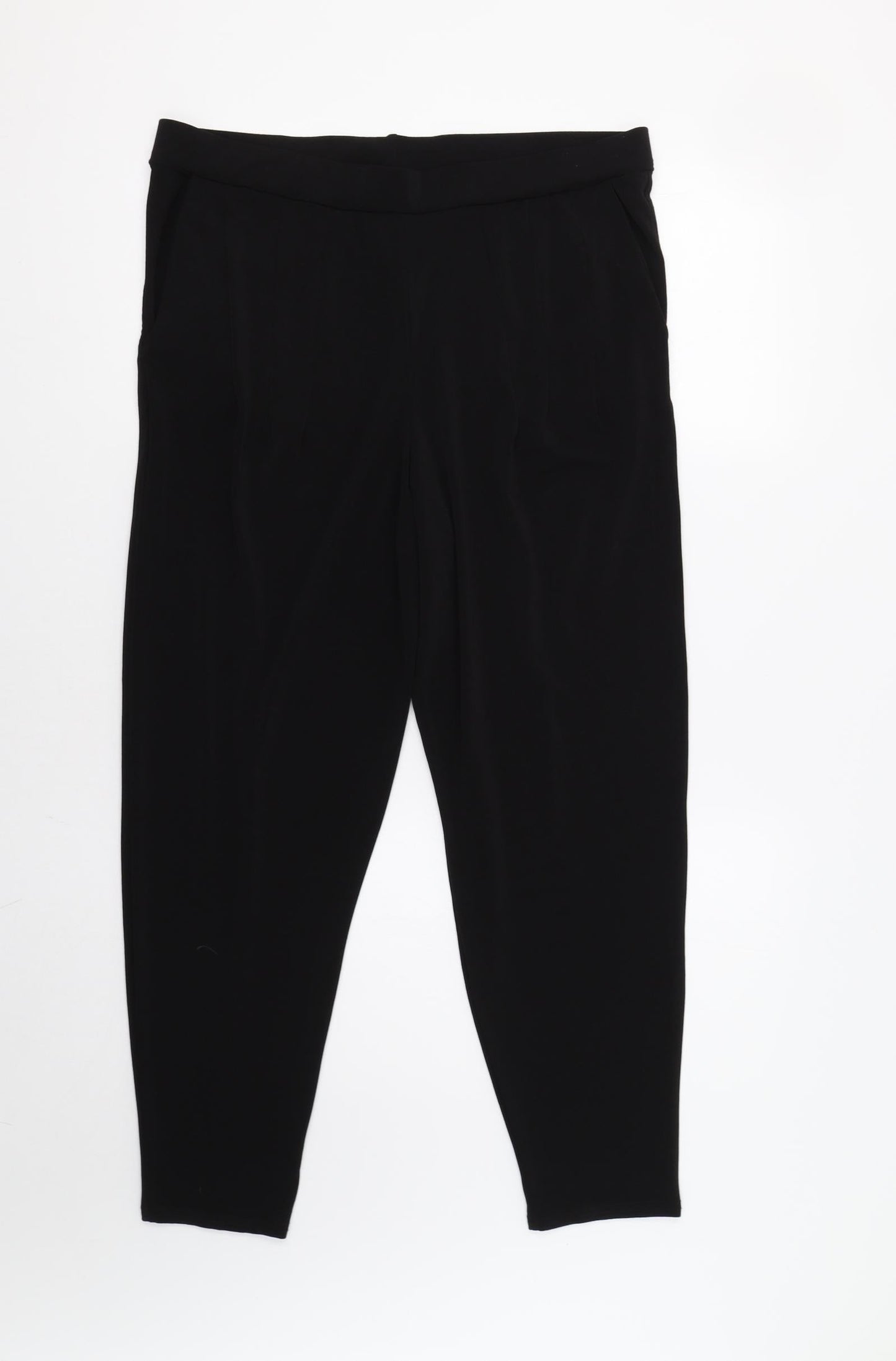 Cmd Womens Black   Jogger Trousers Size 14 L27 in