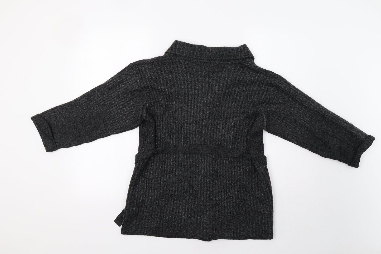 M&S Womens Grey   Cardigan Jumper Size 8