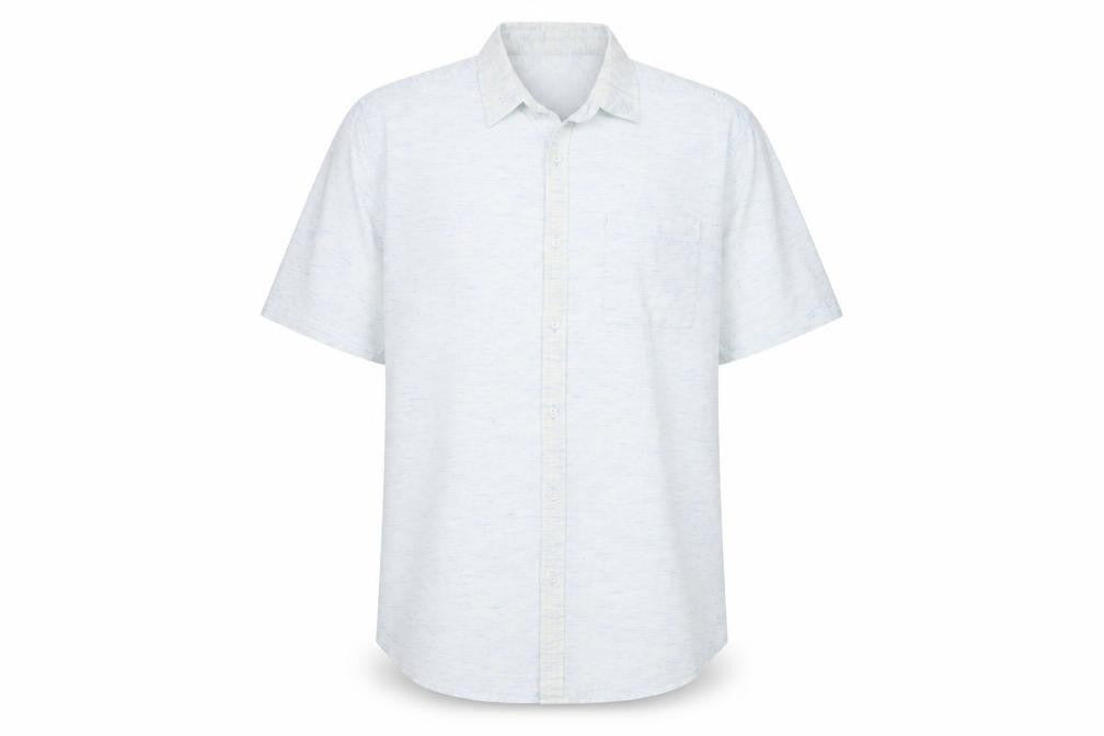 New Look Mens Blue    Button-Up Size L