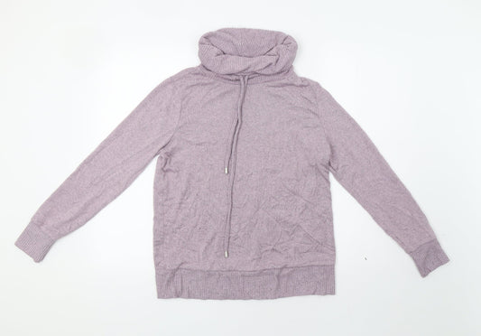 George Womens Purple   Pullover Sweatshirt Size 10