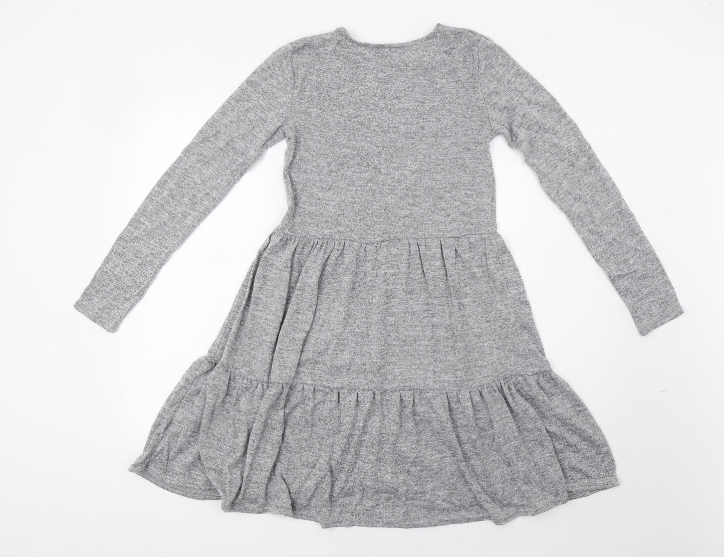 New Look Womens Grey   Jumper Dress  Size 6